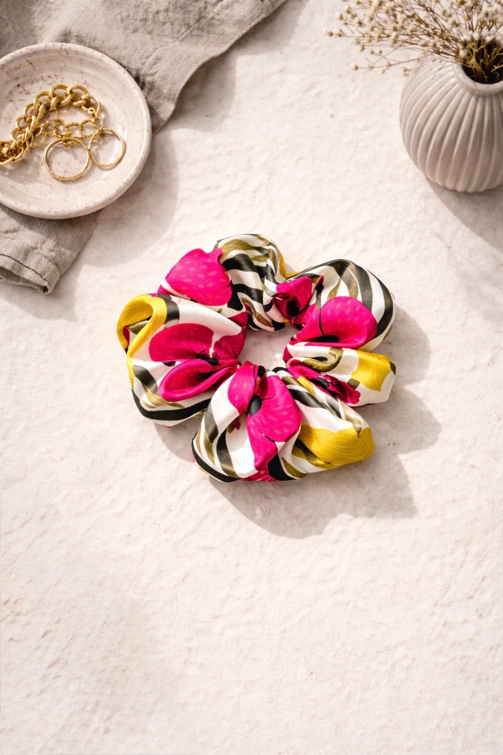 Mulberry Silk Scrunchie