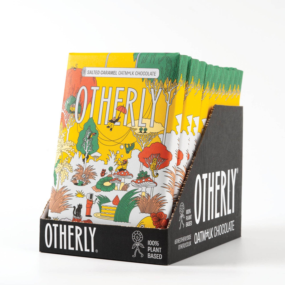 Otherly - Salted Caramel Oatm*lk Chocolate Bar - Vegan