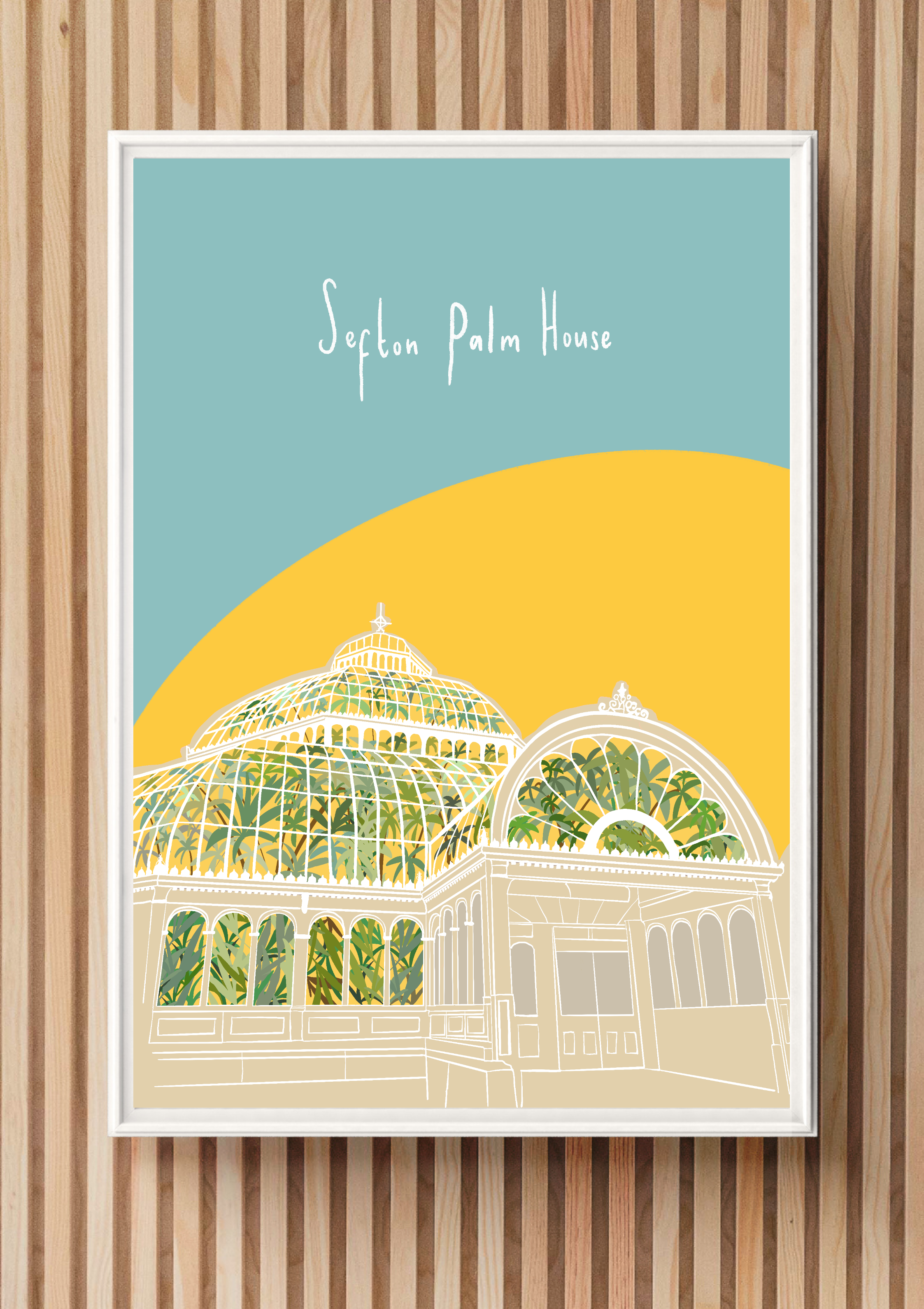 Sefton Palm House Print