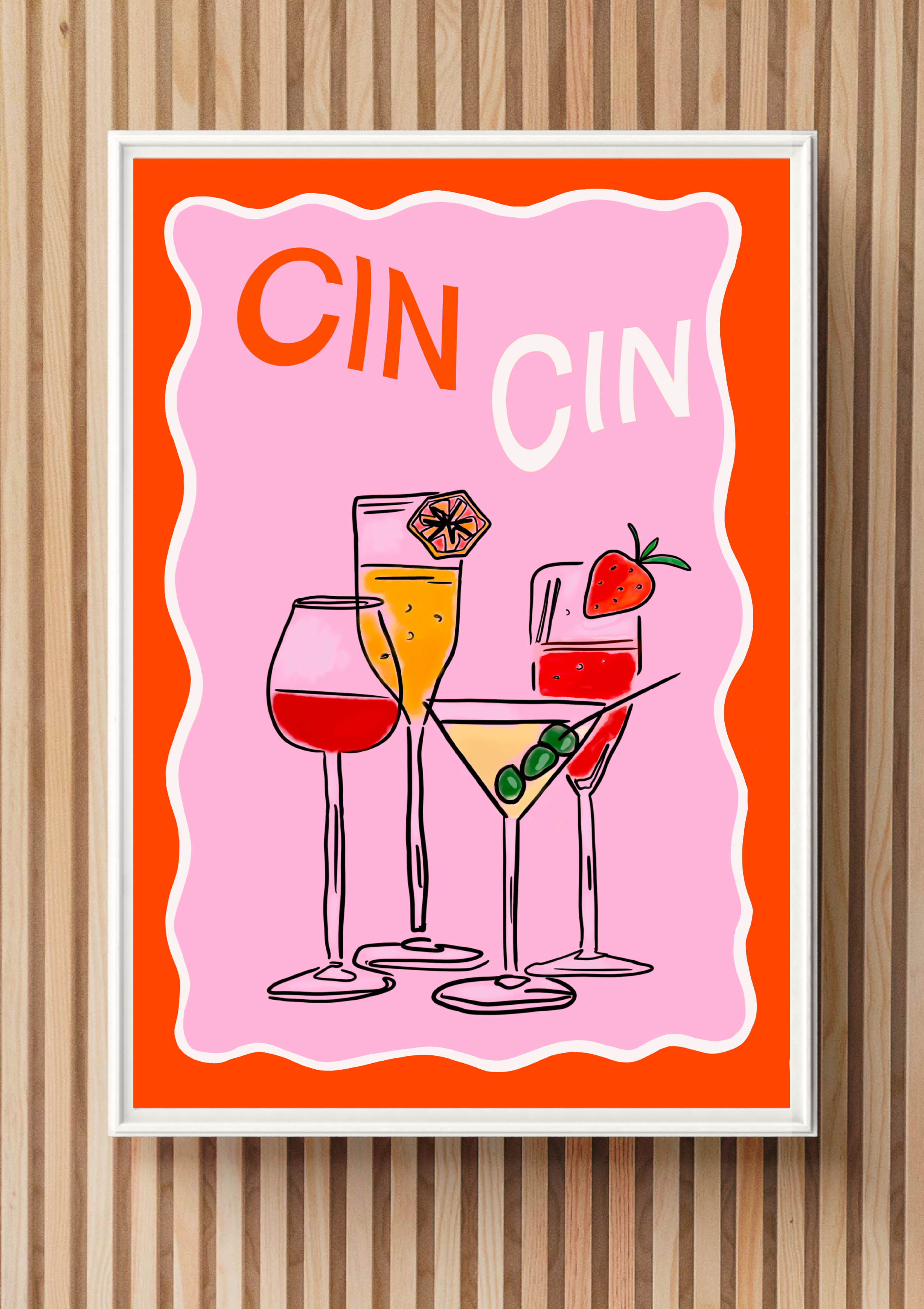Cin Cin Print