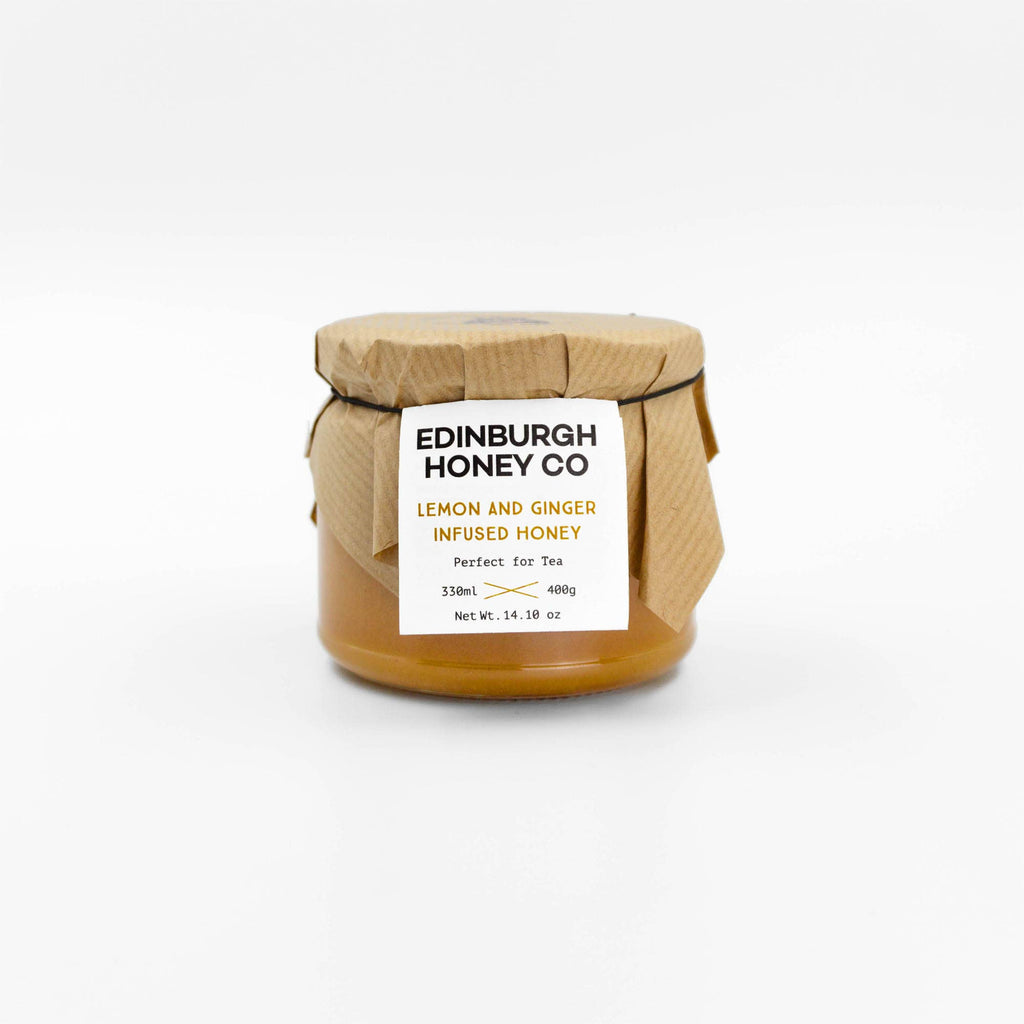 Lemon and Ginger Infused Honey
