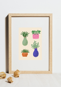 Evergreen Plants Print