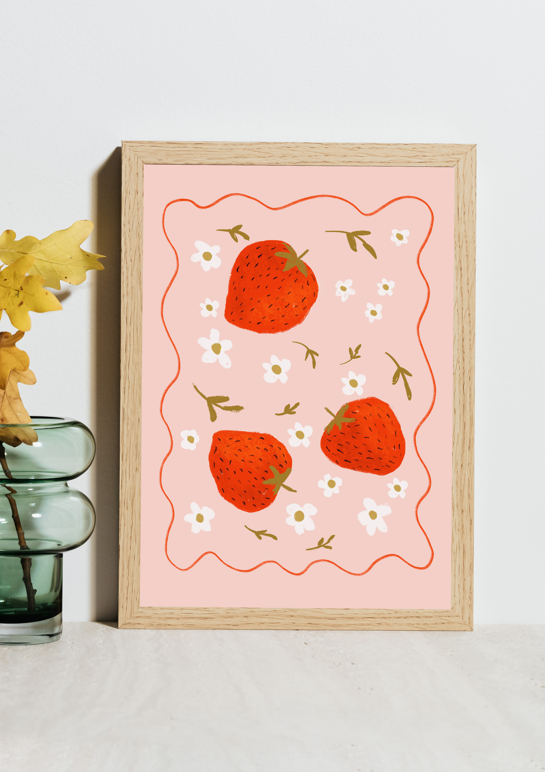 Strawberry Delight Print