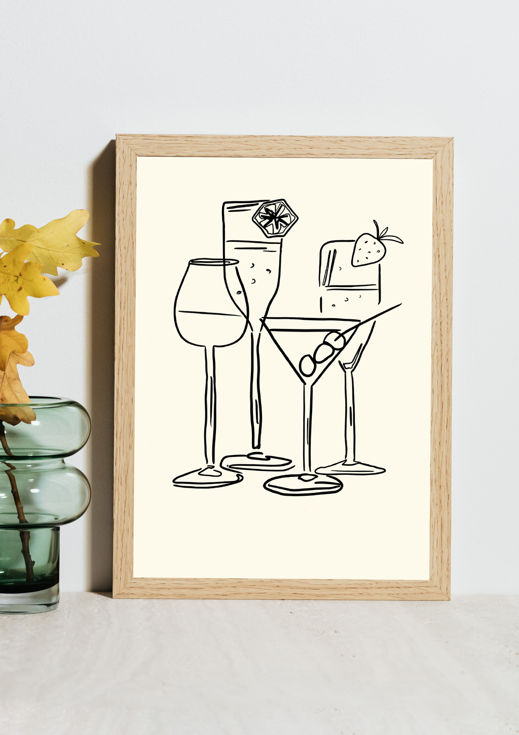 Cocktail Conversations Print