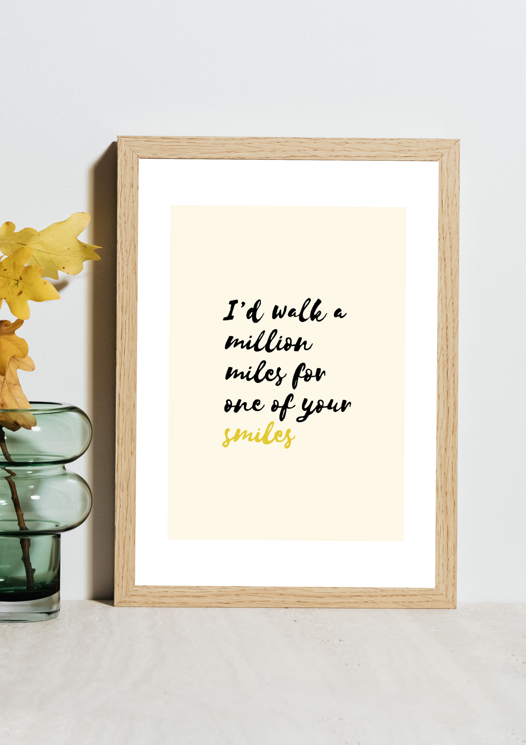 A Million Miles Print