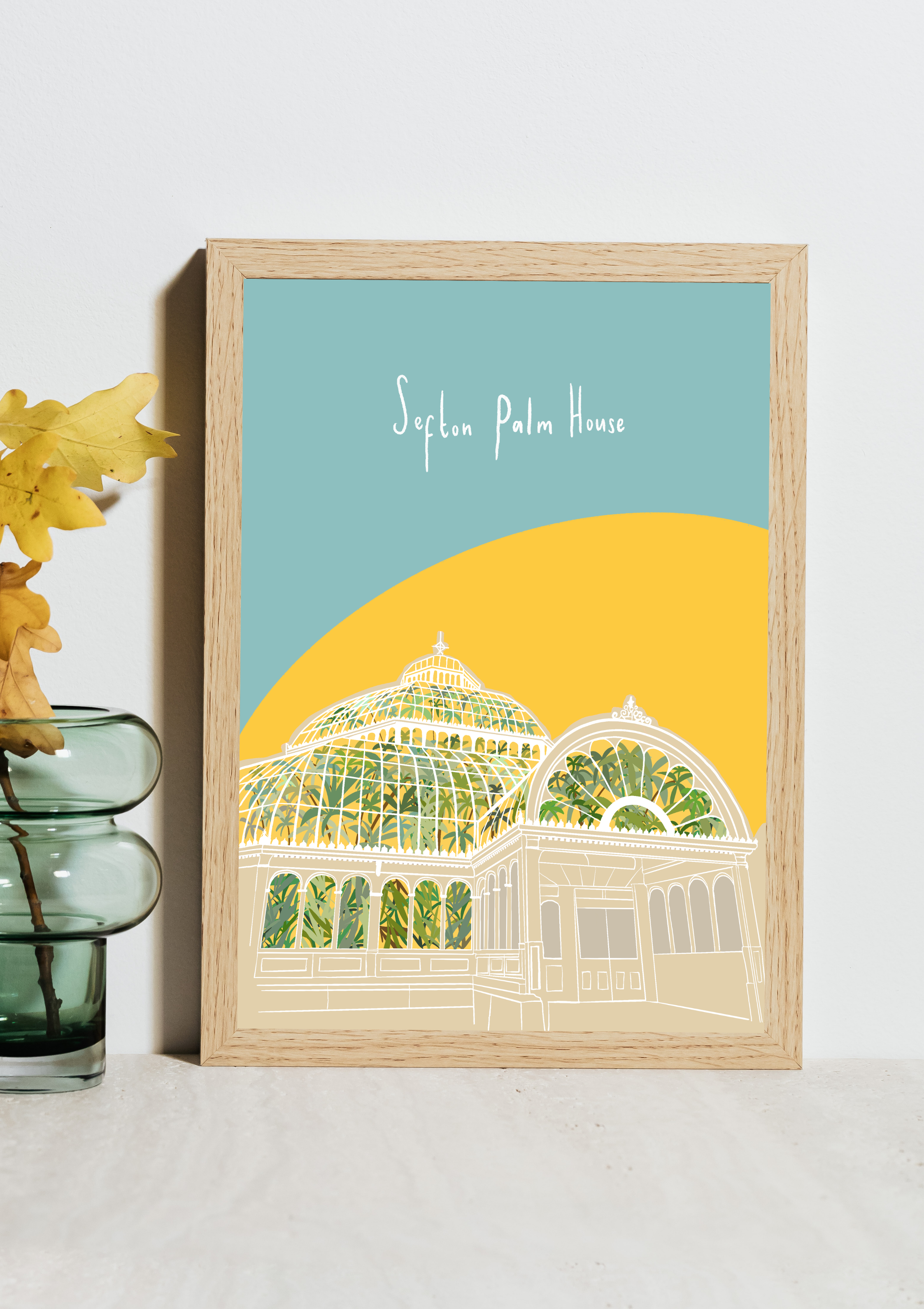 Sefton Palm House Print