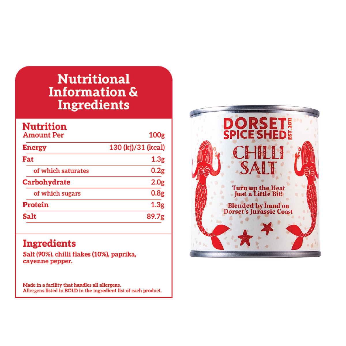 Dorset Spice Shed Chilli Salt