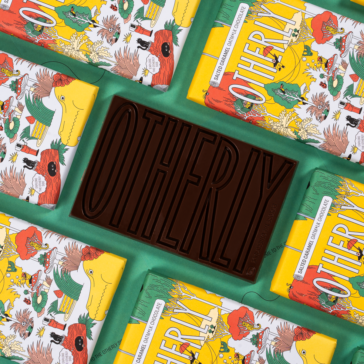 Otherly - Salted Caramel Oatm*lk Chocolate Bar - Vegan