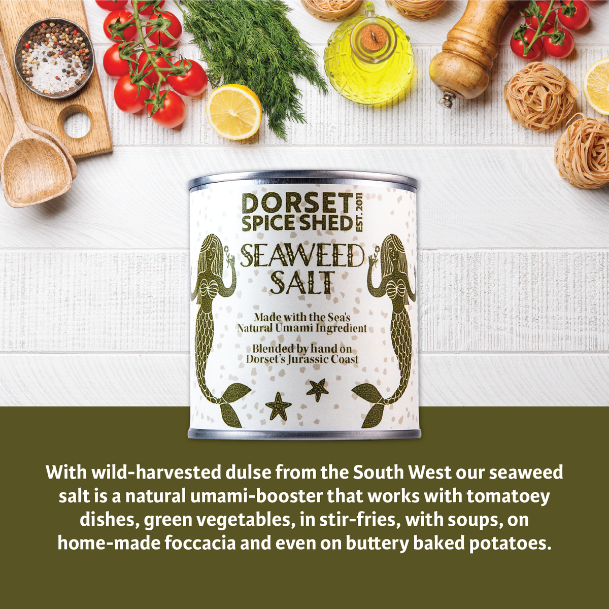 Dorset Spice Shed Seaweed Salt