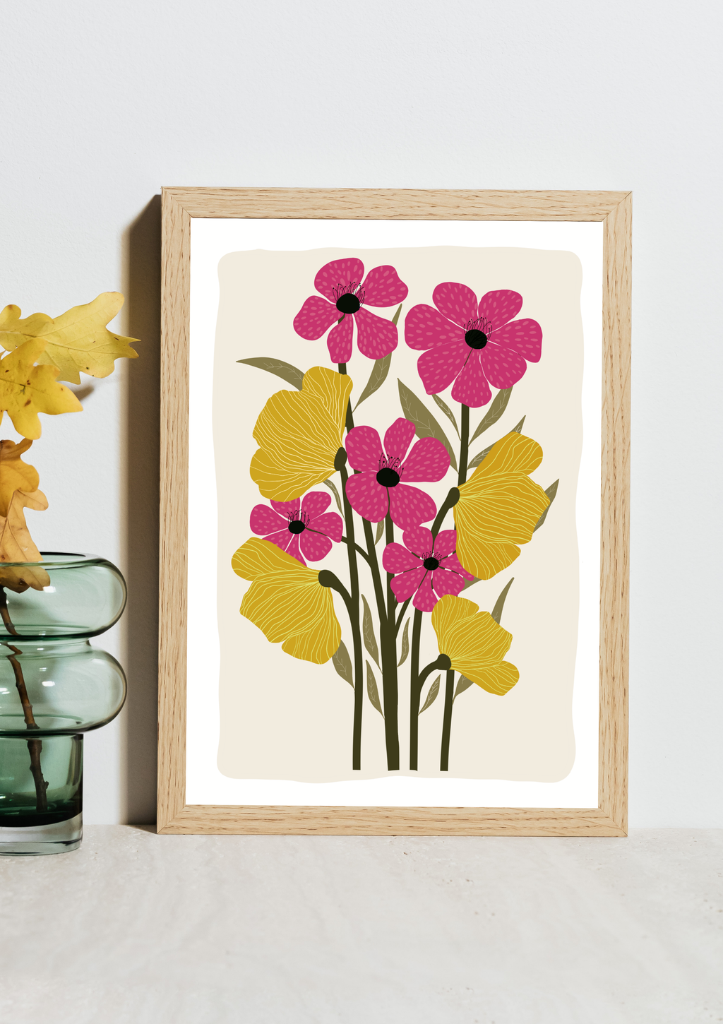 Flowers Follow The Sun Print