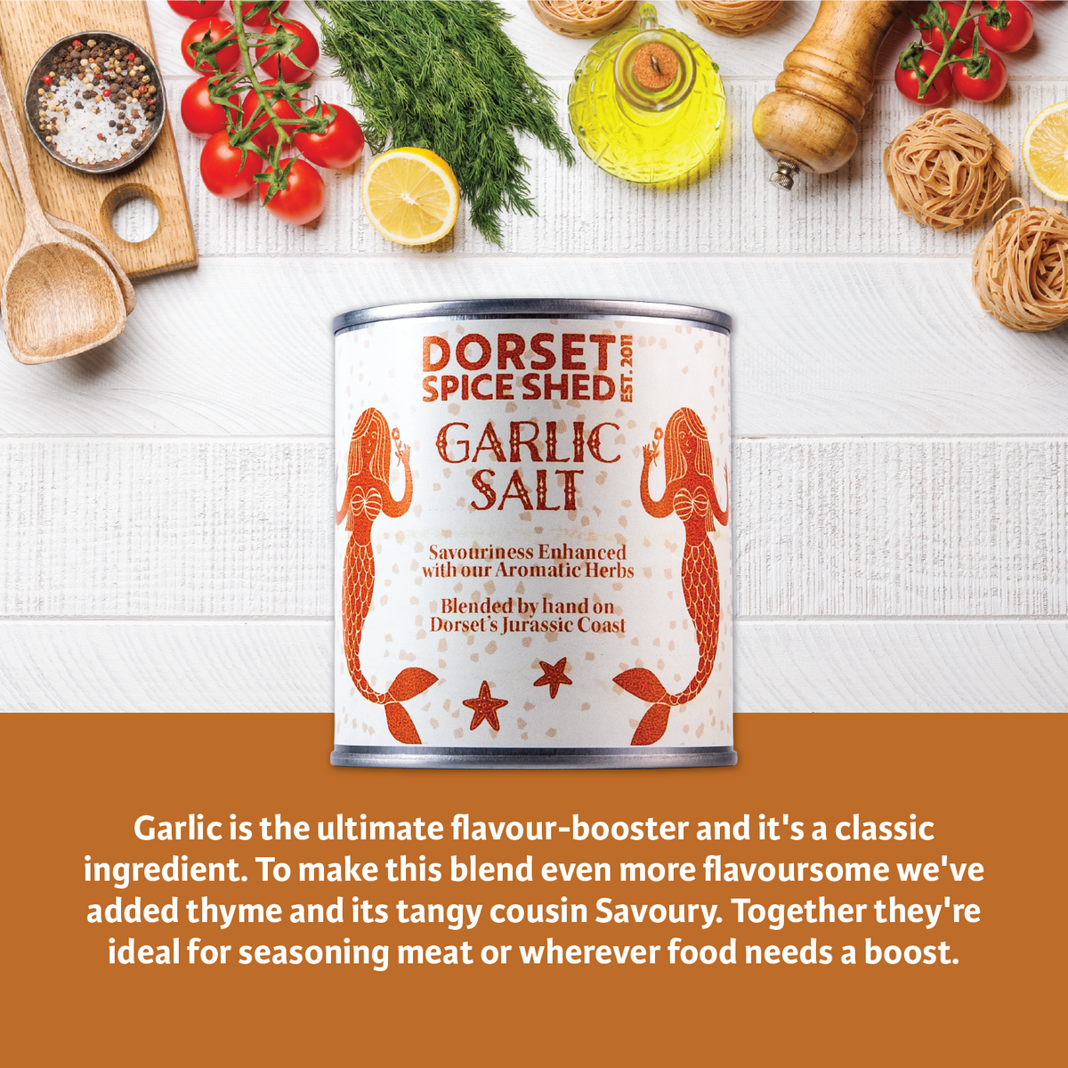 Dorset Spice Shed Garlic Salt