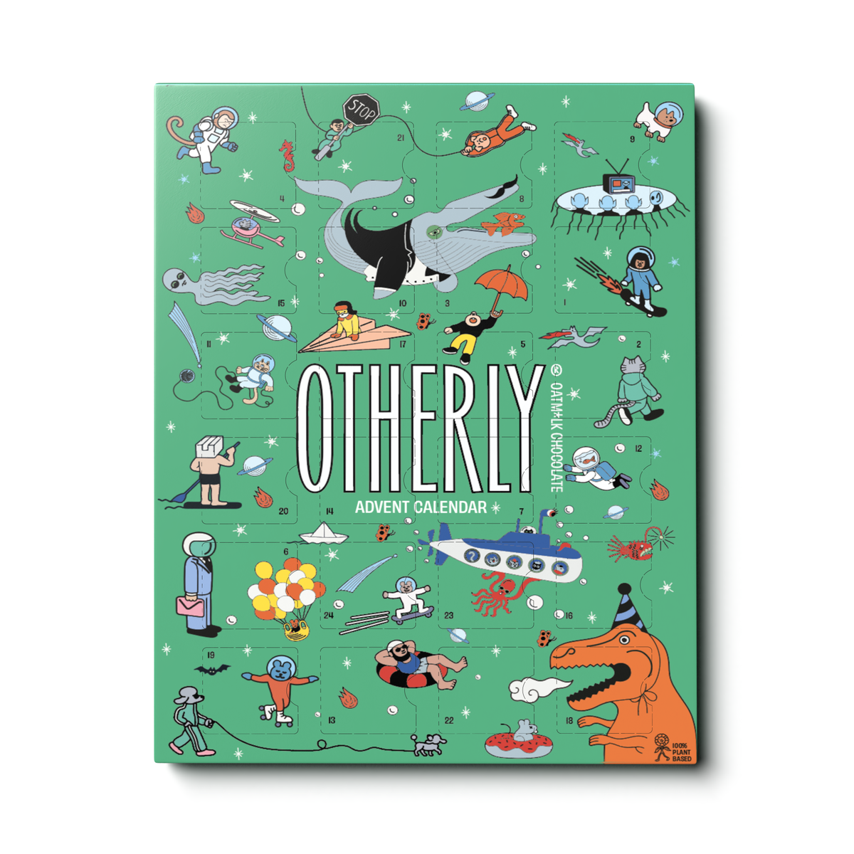 Otherly - Christmas Vegan Chocolate Advent Calendar