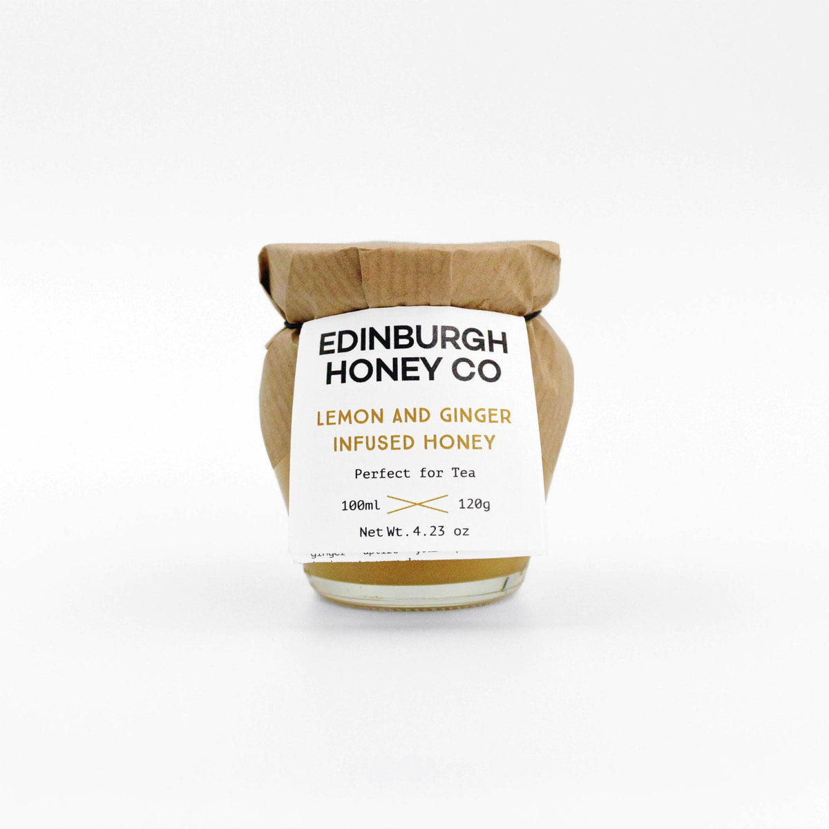 Lemon and Ginger Infused Honey