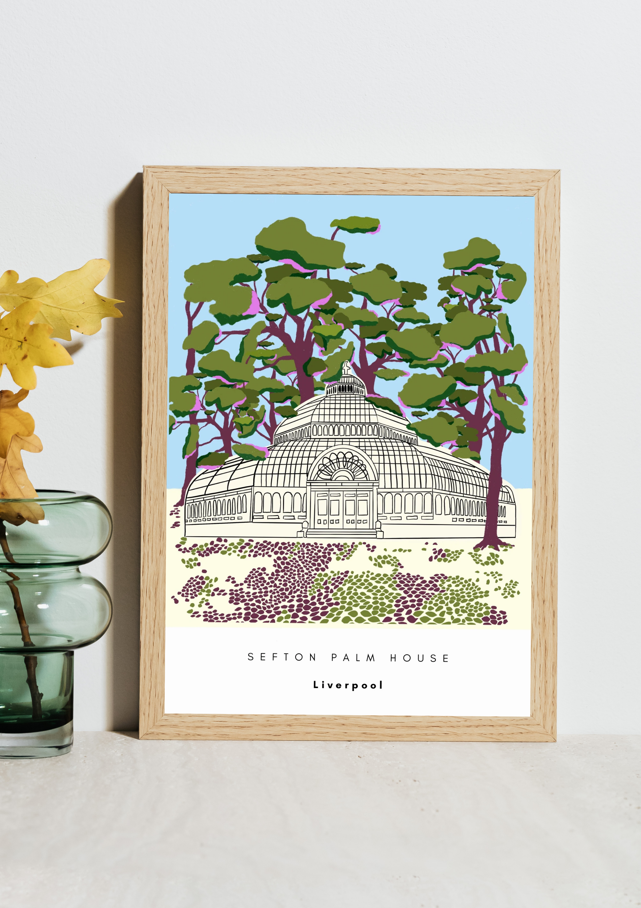 The Heart of Sefton Park Print