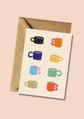 Cosy Cups Greeting Card