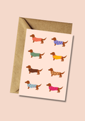 Dachshund Love Greeting Card
