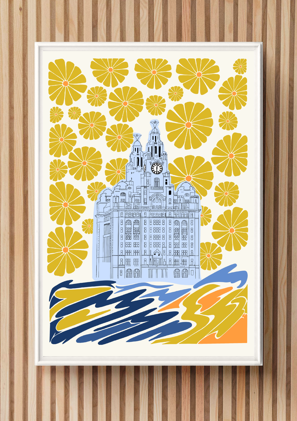 Mersey Waves Print