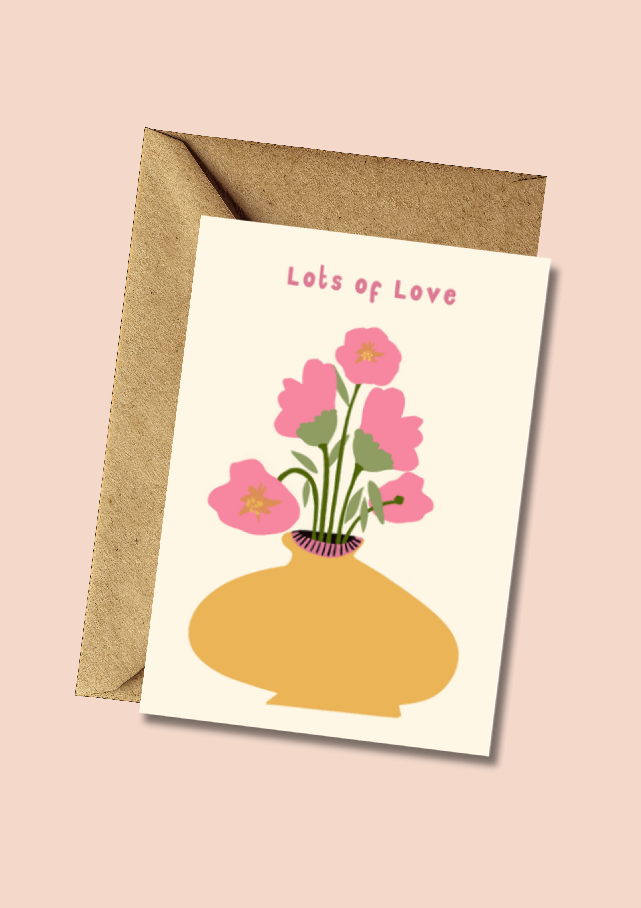 Lots of Love Greeting Card