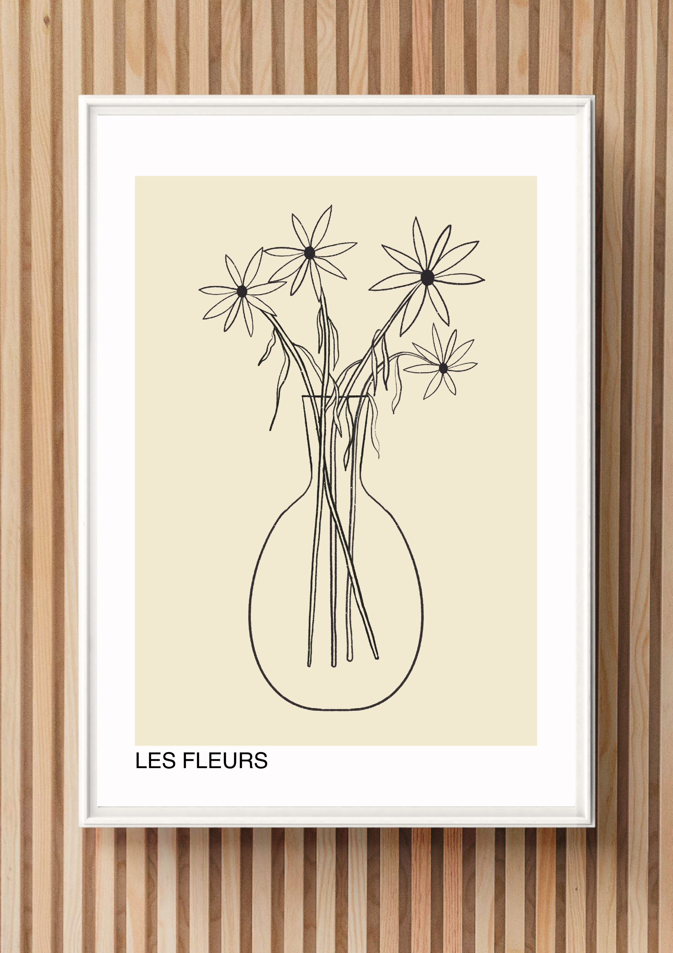 Les Fleurs Print