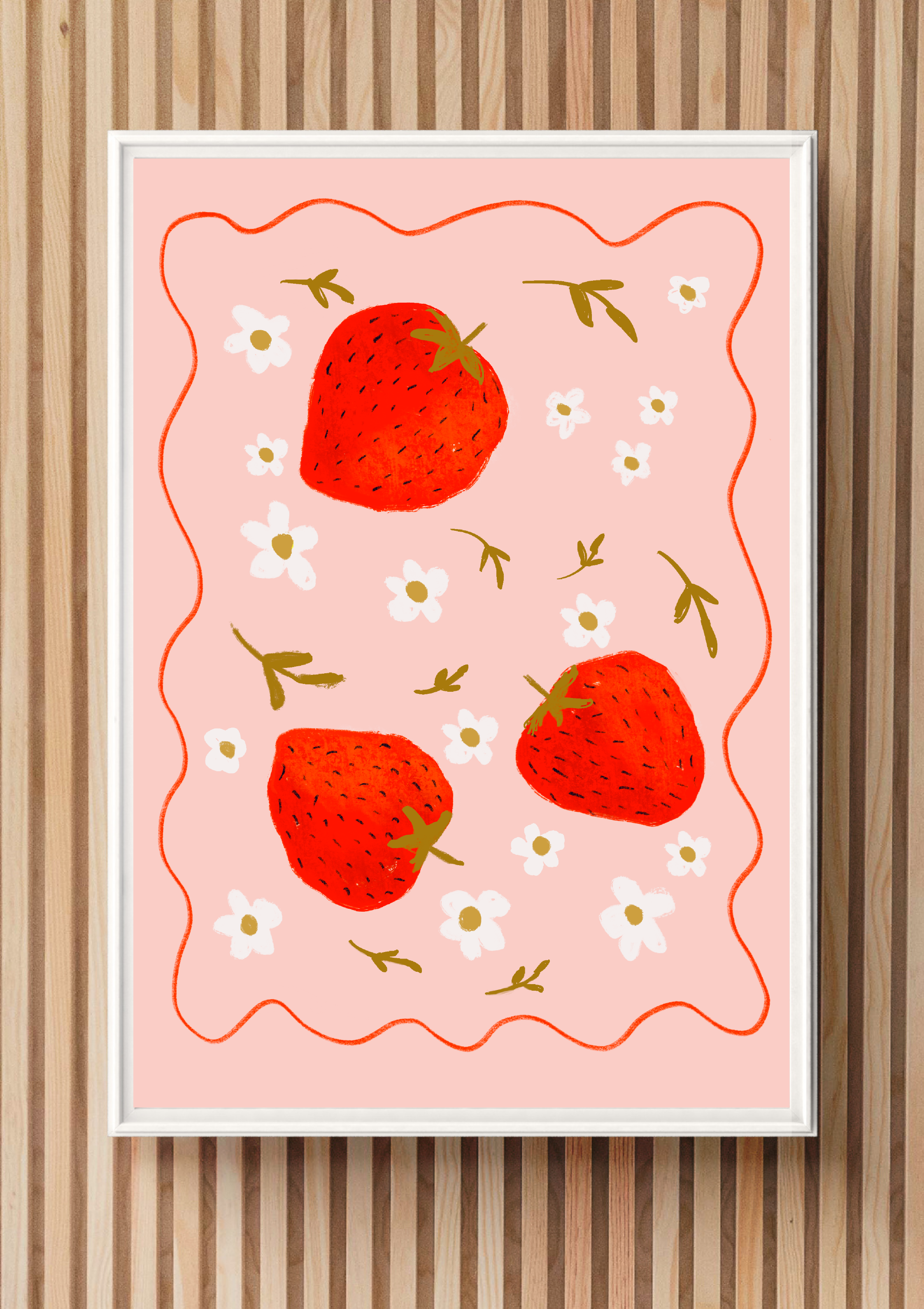 Strawberry Delight Print
