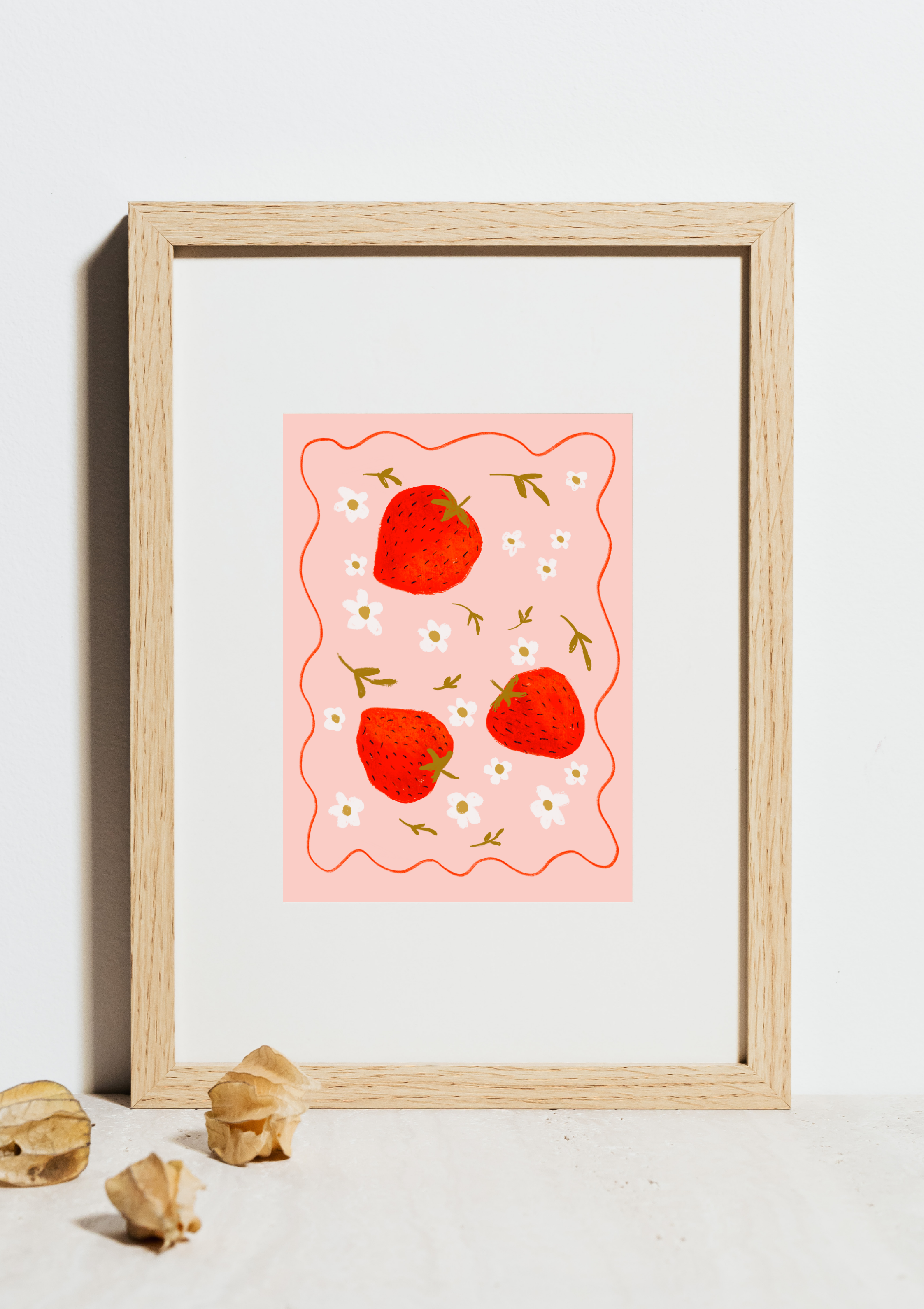 Strawberry Delight Print