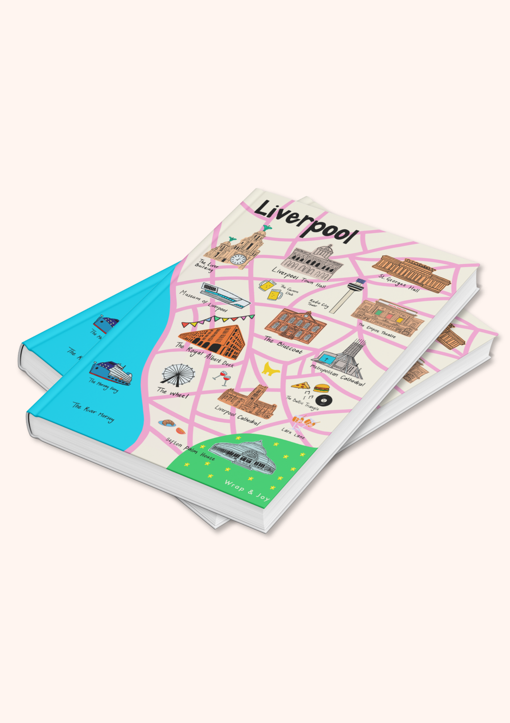 Softback Liverpool Landmarks Notebook