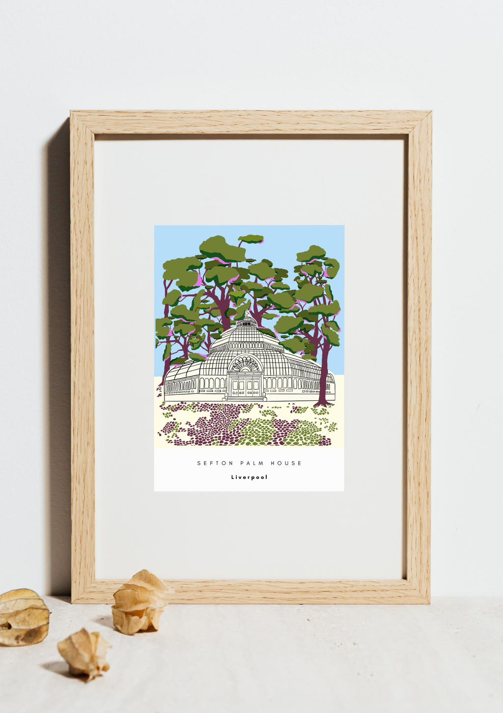 The Heart of Sefton Park Print