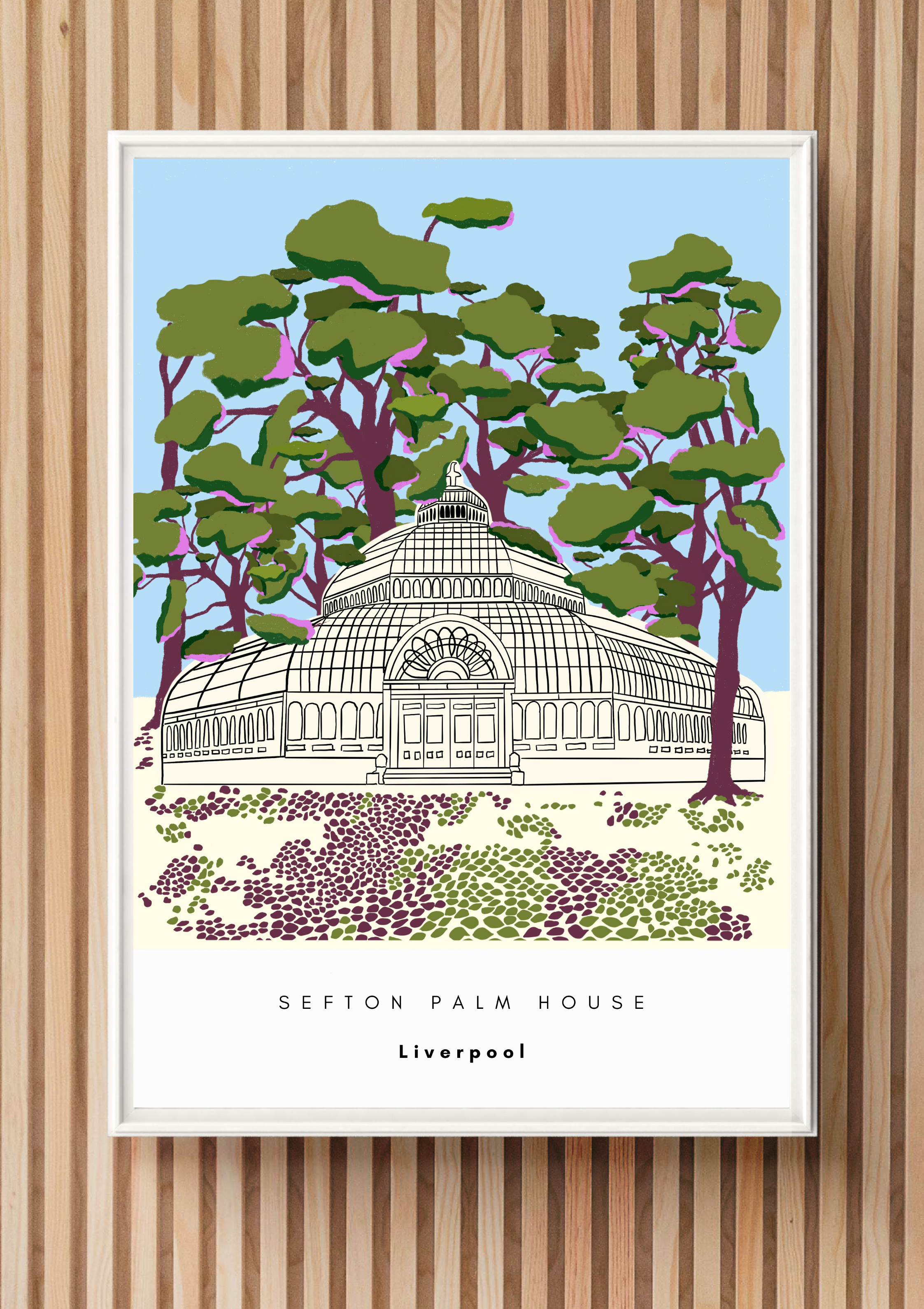 The Heart of Sefton Park Print