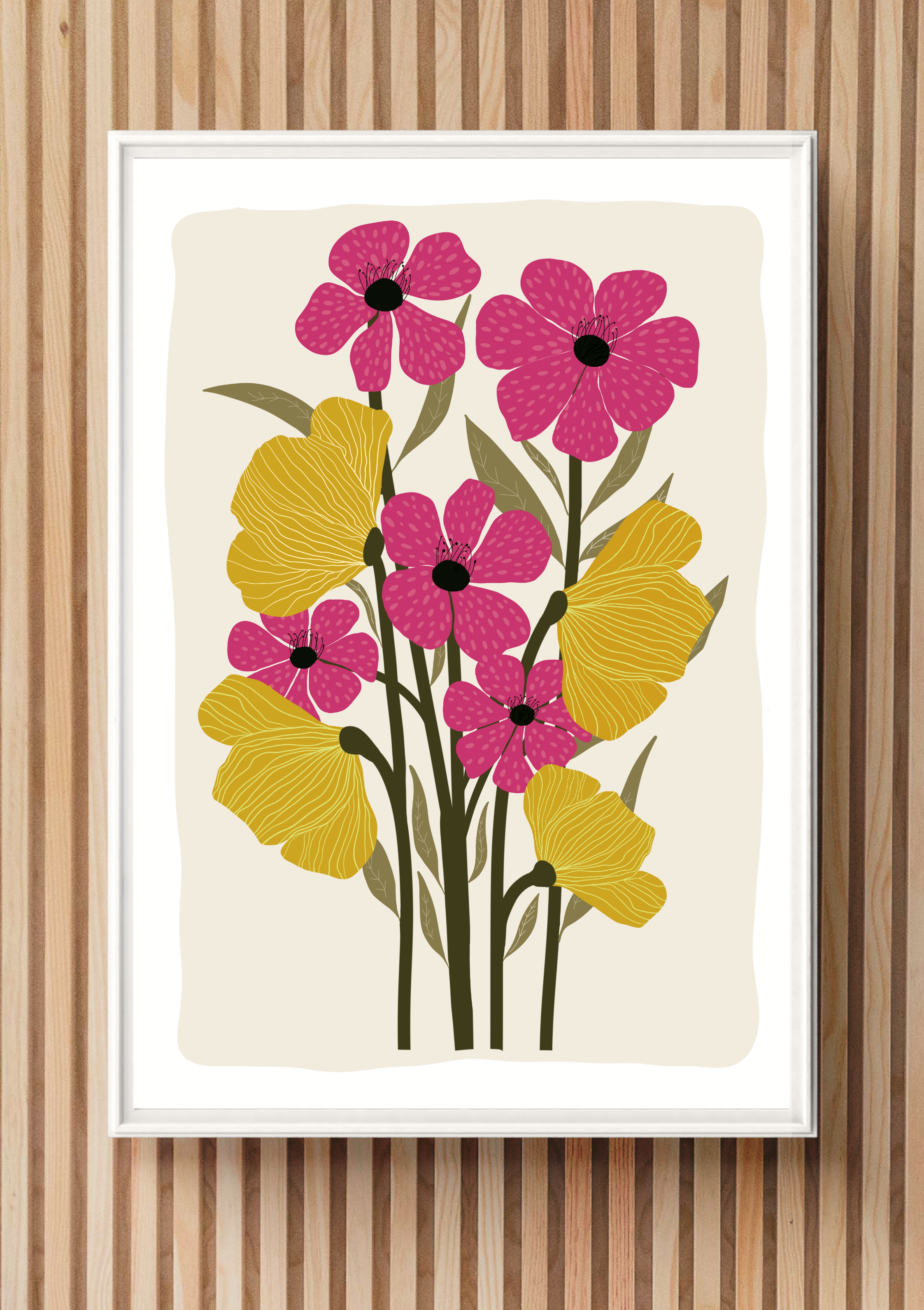Flowers Follow The Sun Print