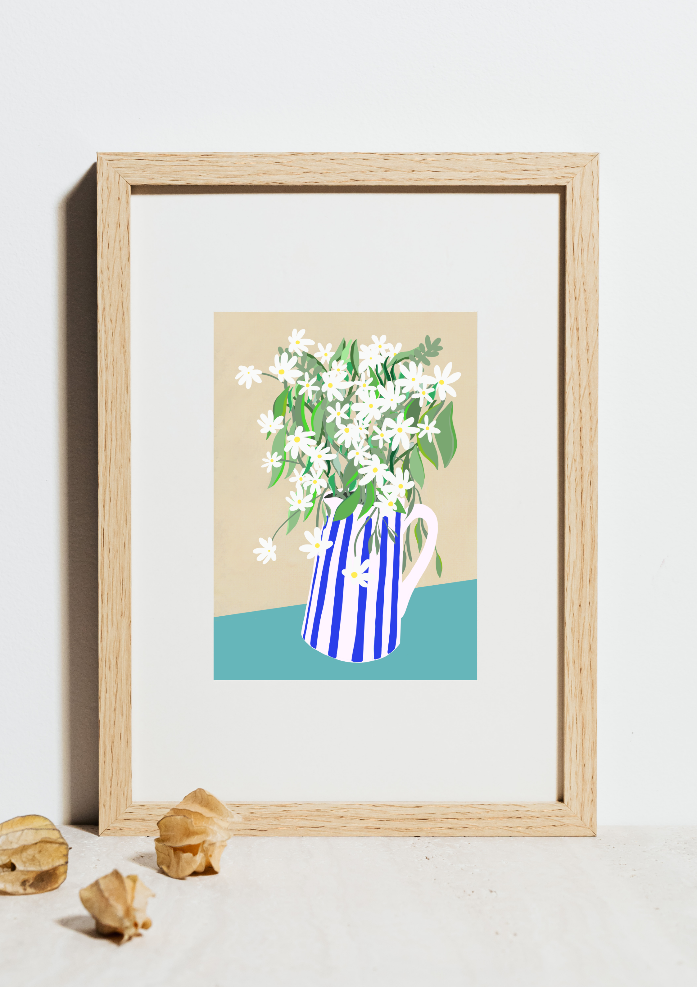 Blue Jug Print