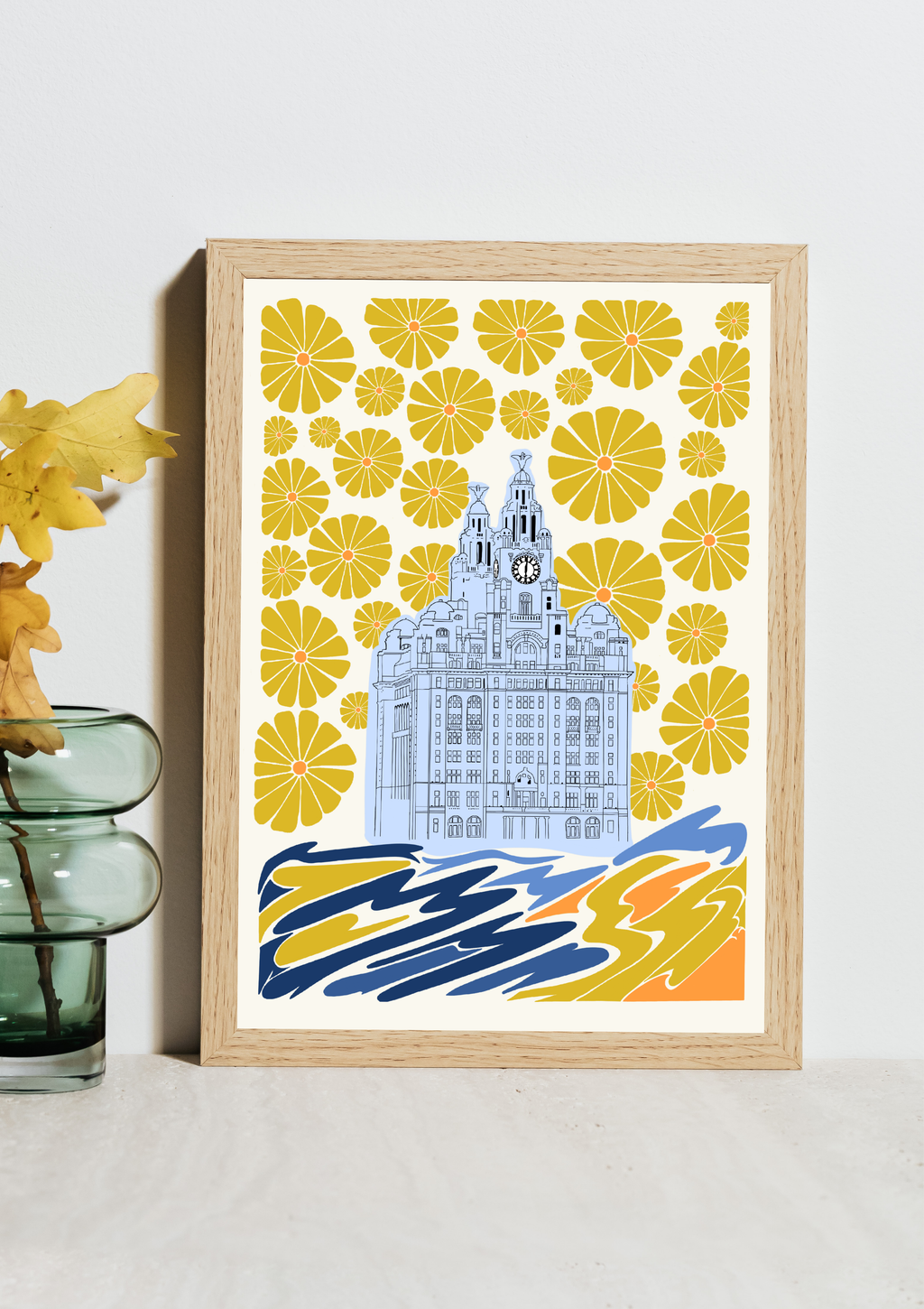 Mersey Waves Print