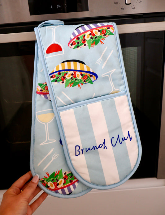 Brunch Club Double Oven Glove