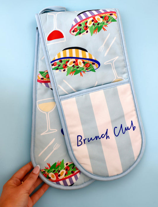 Brunch Club Double Oven Glove