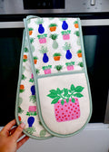 Plants Double Oven Glove
