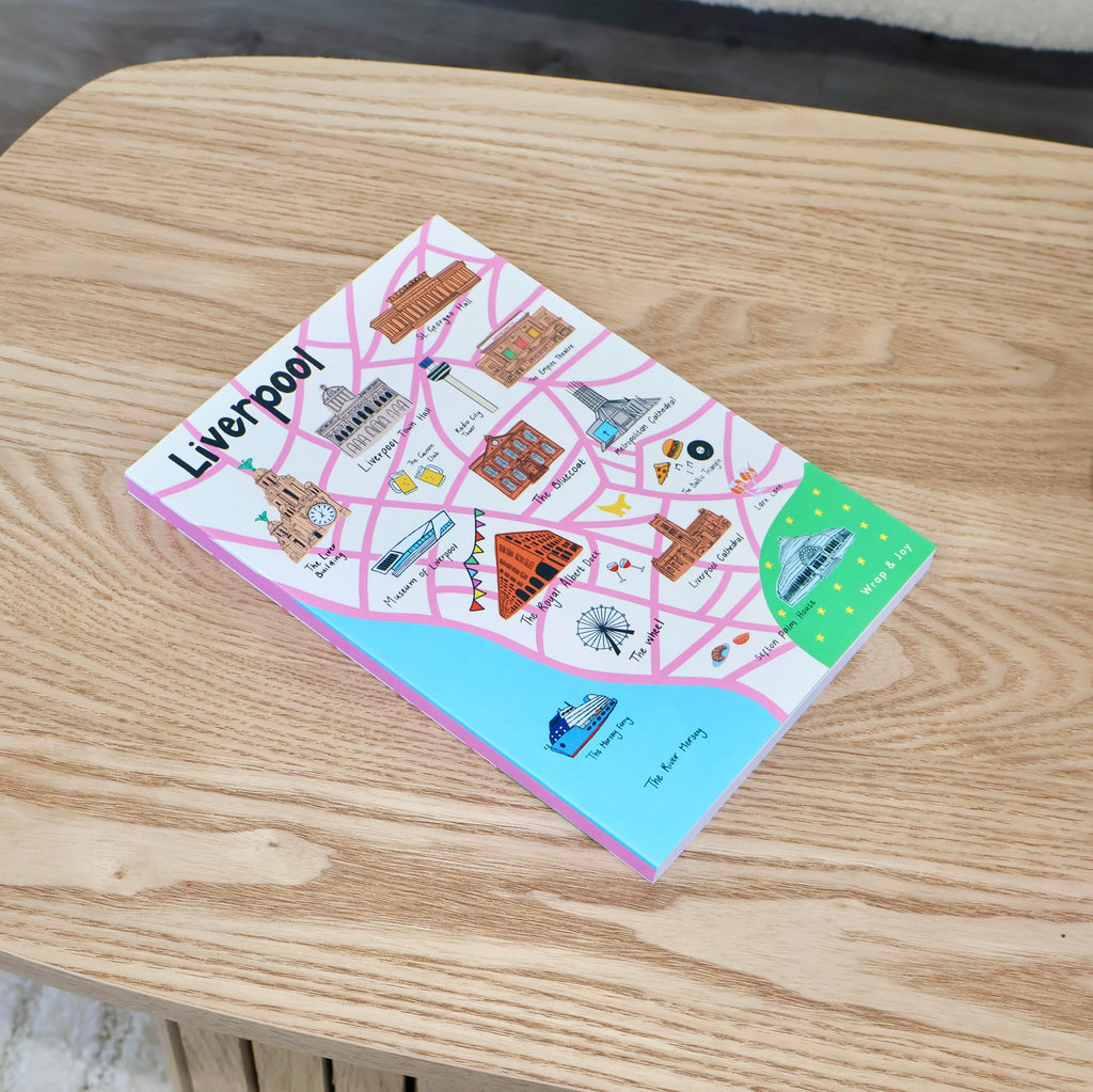 Softback Liverpool Landmarks Notebook