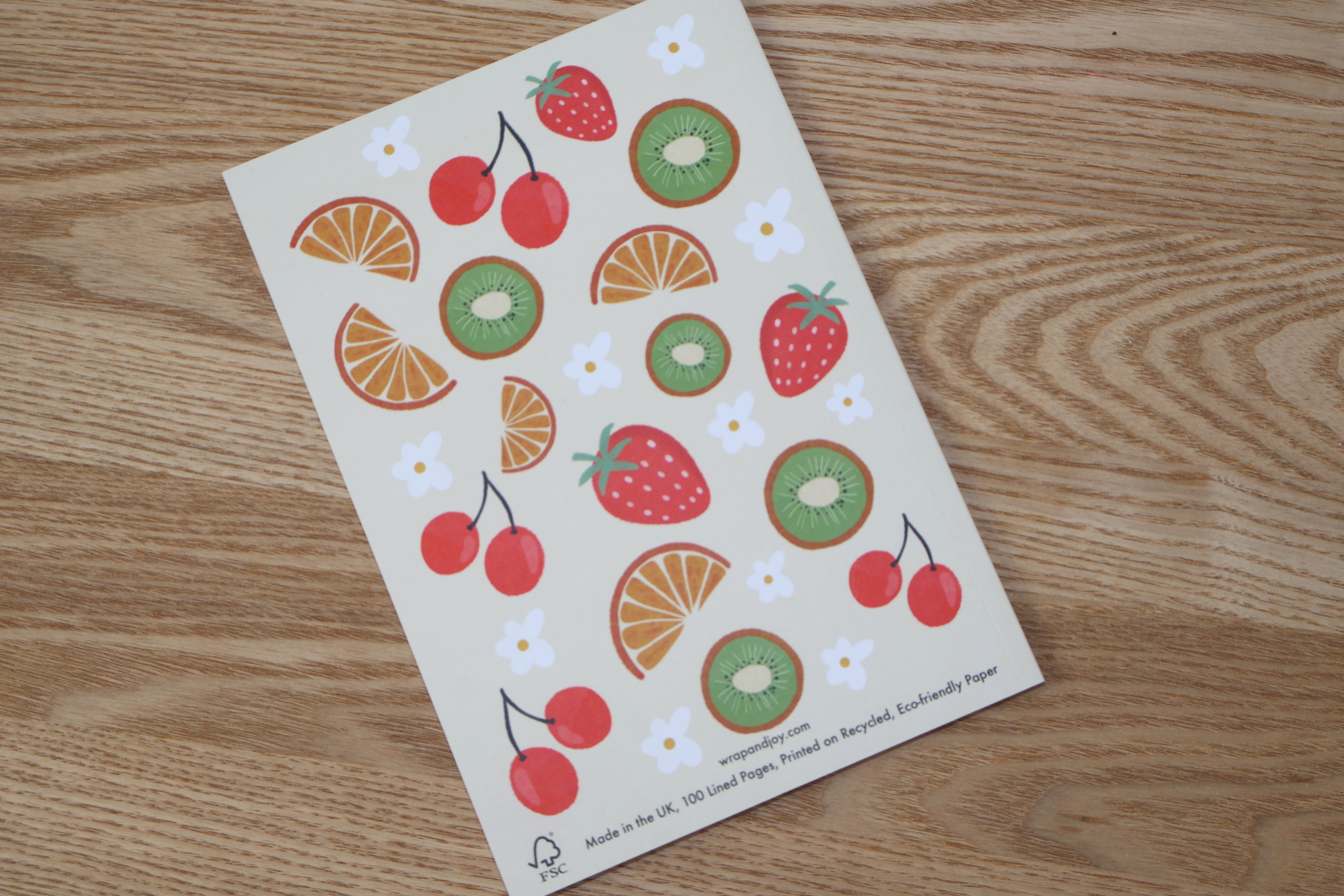 Softback Fruit Market Notebook