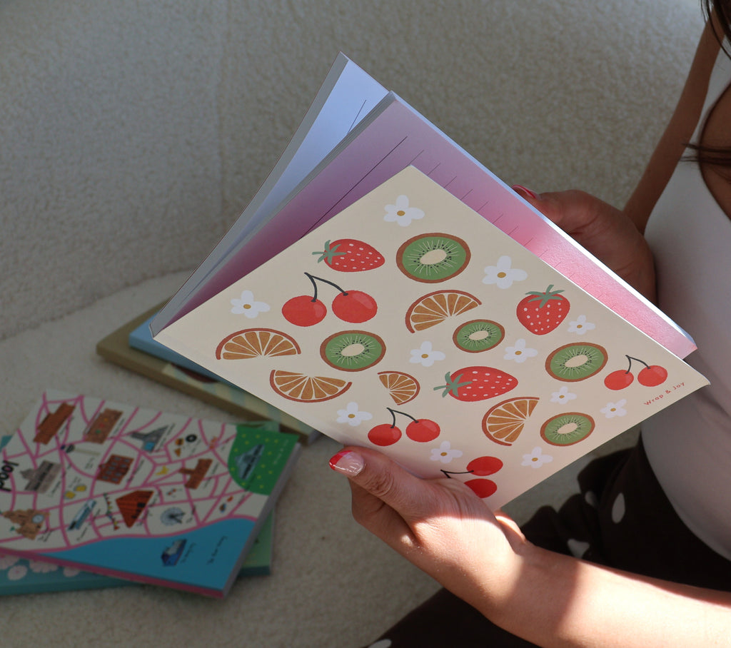Softback Fruit Market Notebook