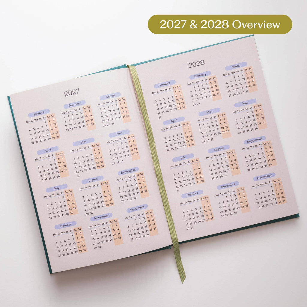 Hardcover Diary Week to View