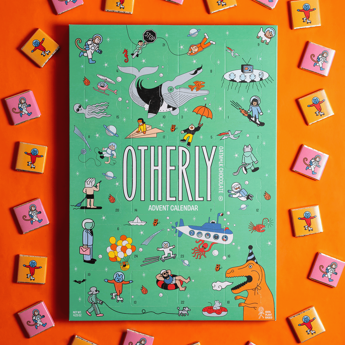 Otherly - Christmas Vegan Chocolate Advent Calendar
