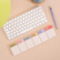 Keyboard Weekly Planner Pad