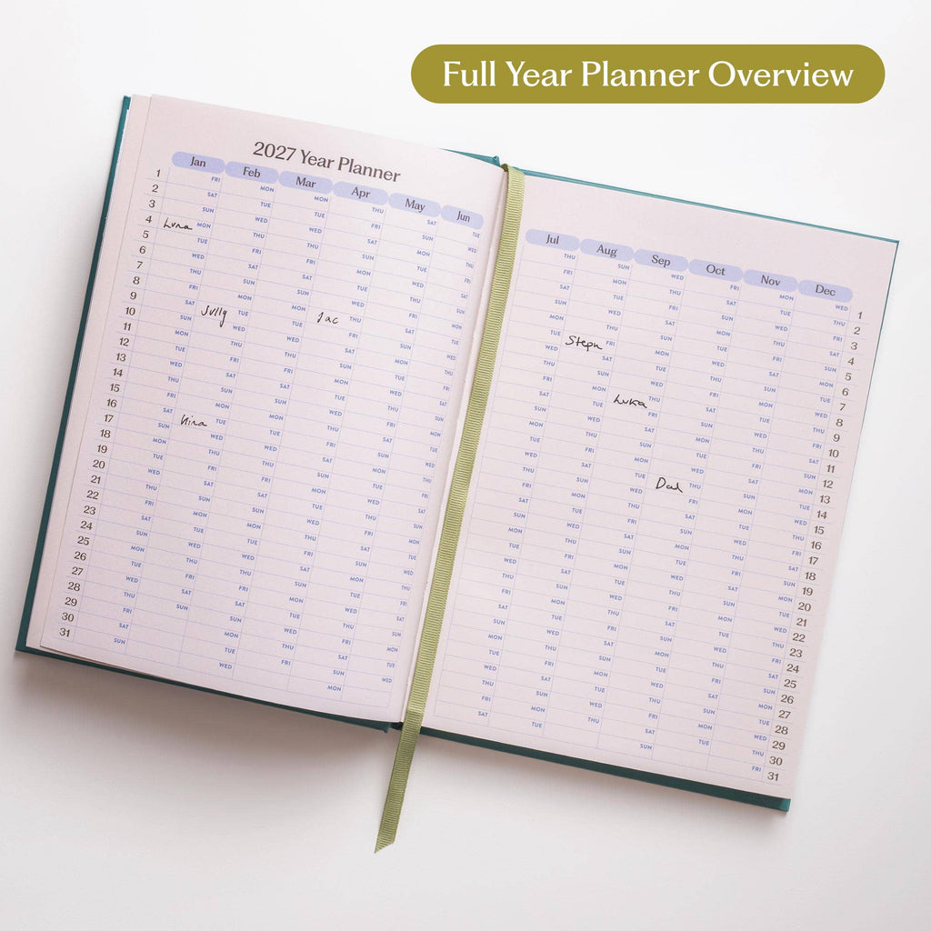 Hardcover Diary Week to View