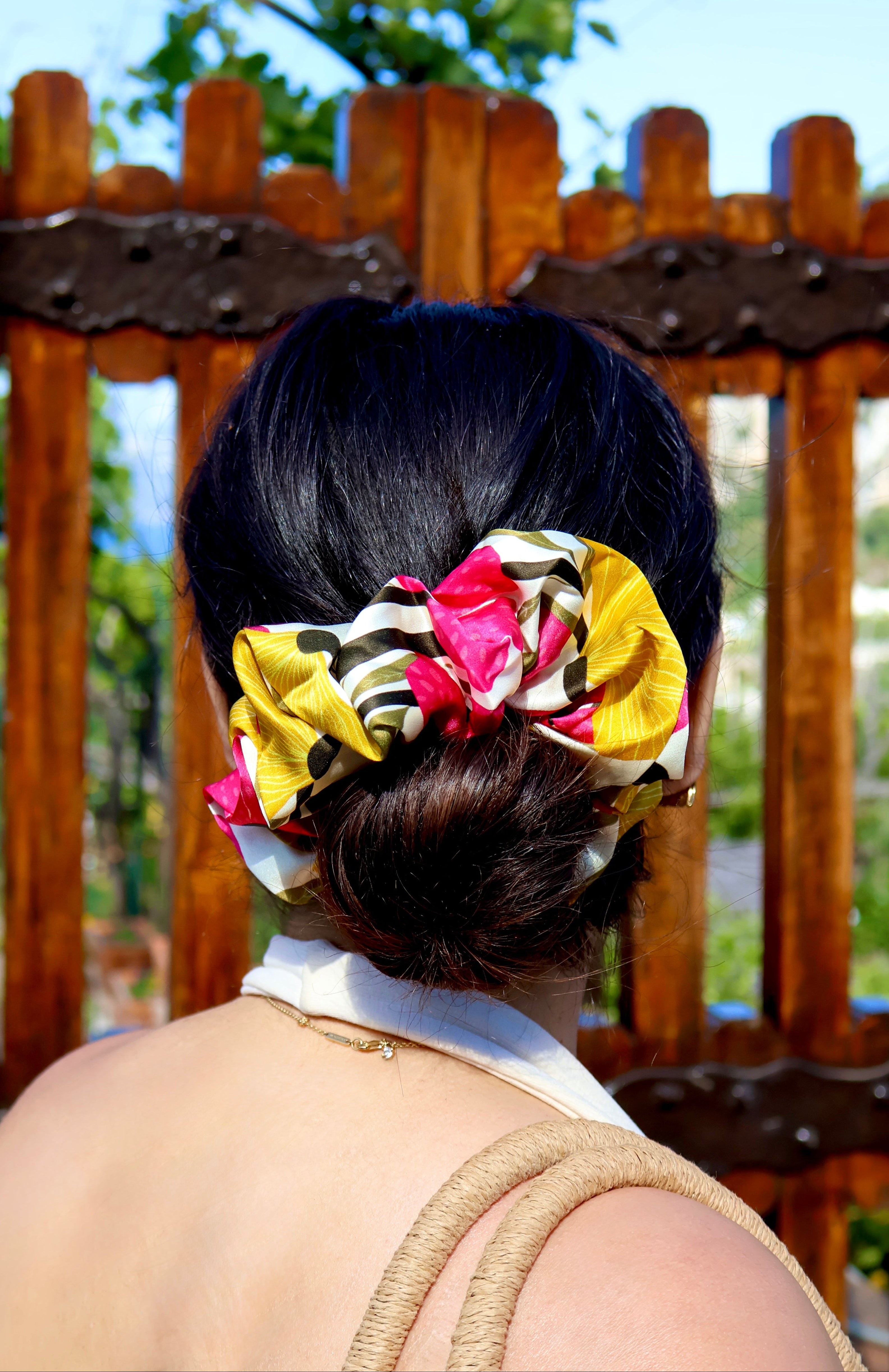 Mulberry Silk Scrunchie